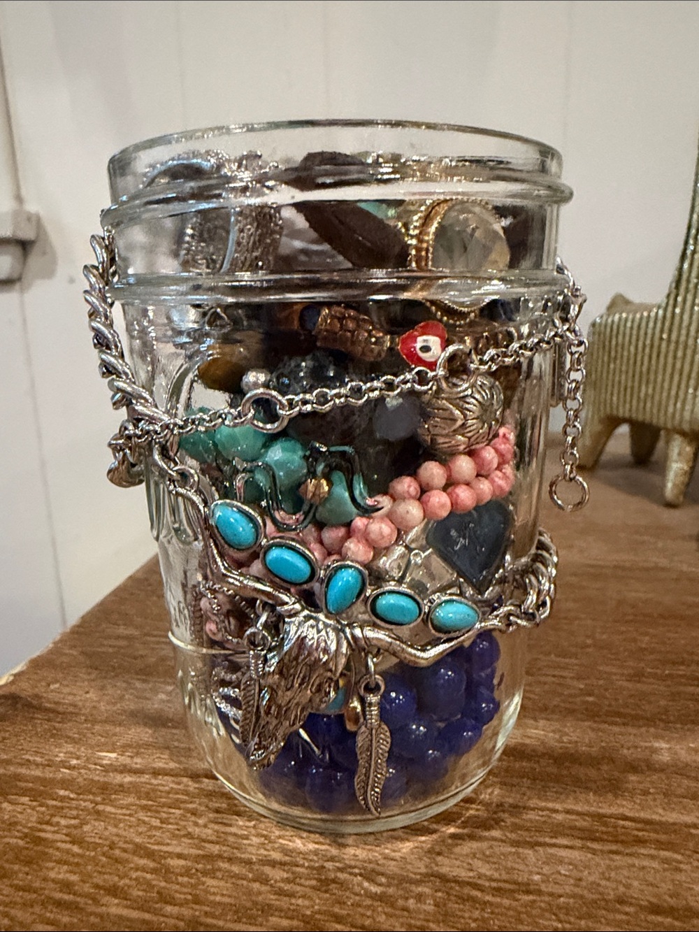 Southwestern Desert Glam Mystery Jewelry Jar